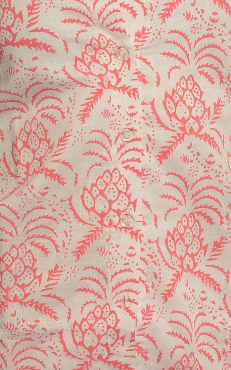 Organic cotton block-printed co-ord set with artisanal patterns, lightweight and breathable—designed for comfort and sustainable style.